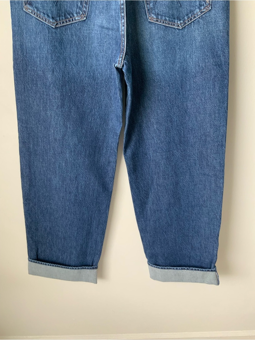 NWT MOTHER SUPERIOR Jeans Spitfire Nerdy Cuff Did You Bring Me Anything? Size 28 - Picture 7 of 14